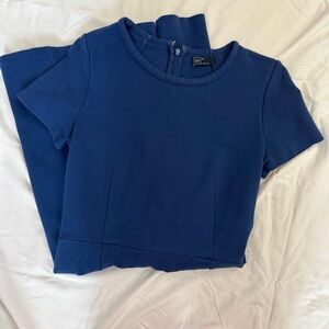 GAP Navy Blue Short Sleeve Top